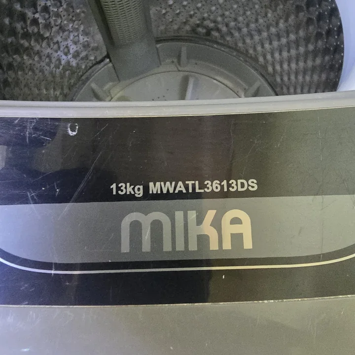 Mika 13kg top-load washing machine