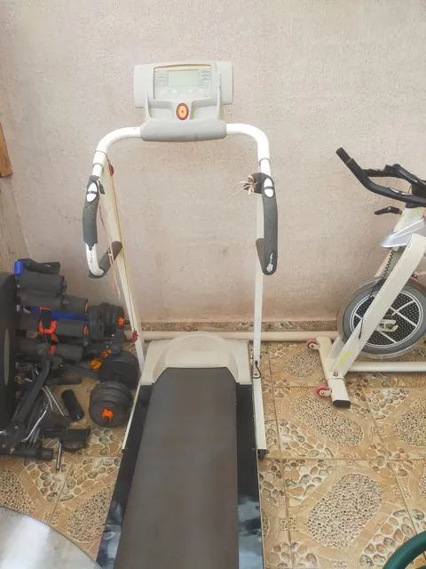 Home treadmill and exercise bike